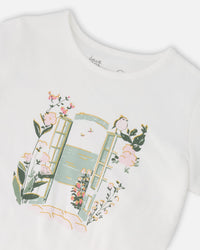 Organic Cotton Jersey T-Shirt Off-White - H30K70_01010