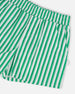 Striped Shorts Green - H30L26_3H141