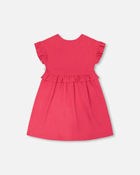 Cotton Rib Dress Pink - H30L87_06002