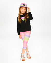 Organic Cotton Jersey Capri Multicolor - H30M61_3H134