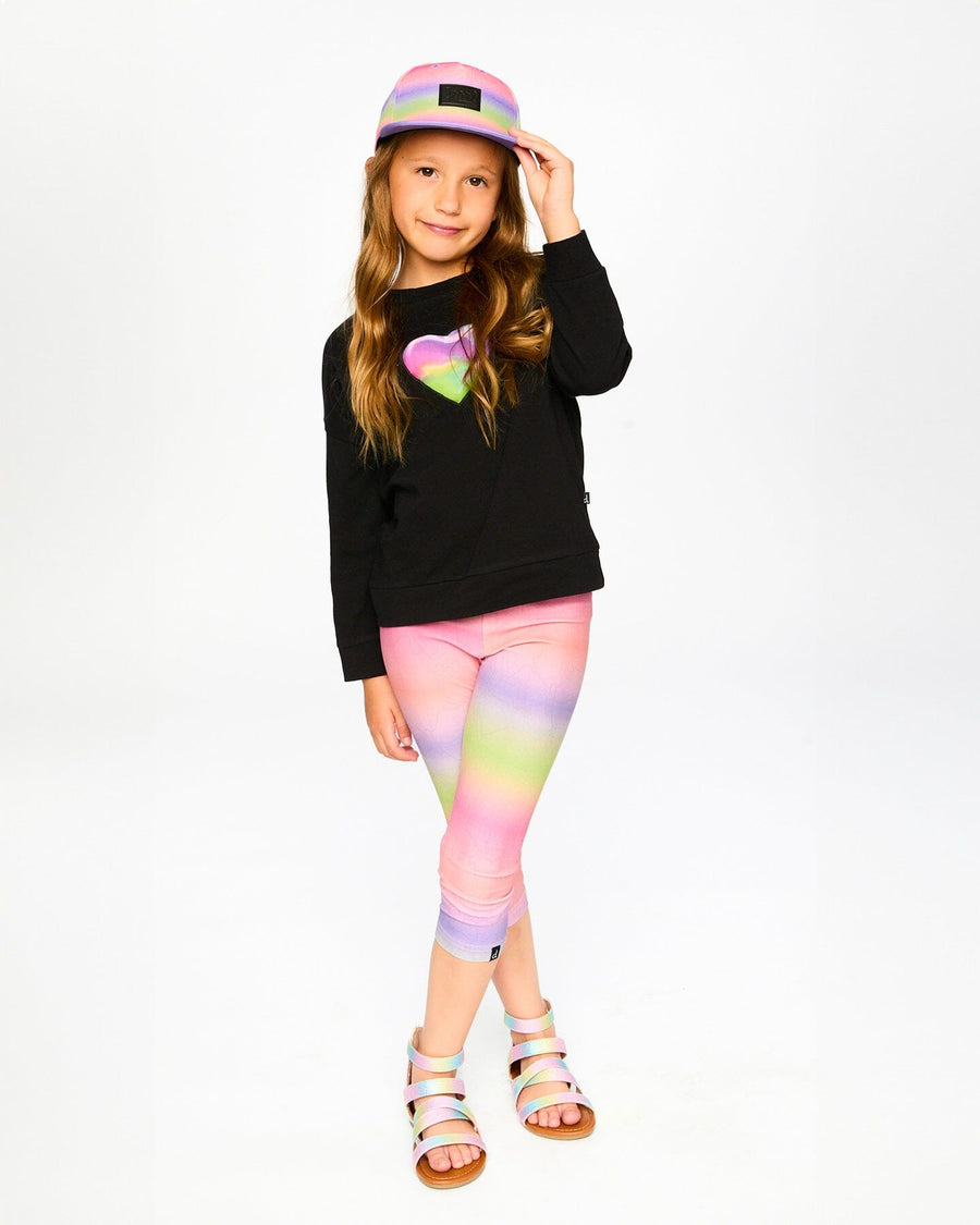 Organic Cotton Jersey Long Sleeve T-Shirt Black - H30M73_09990