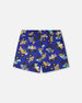 Boardshorts Blue Truck Print - H30OB10_3H160