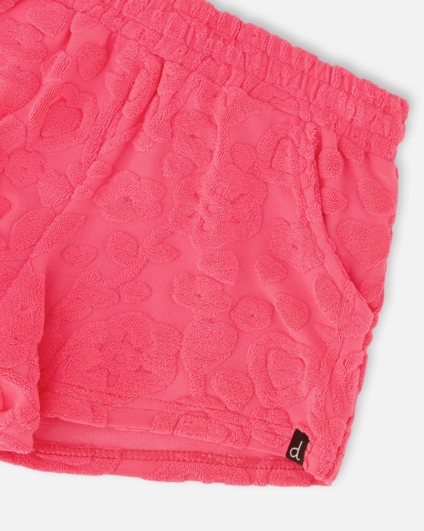 Terry Tank Top With Shorts Set Pink - H30OG13_3H186