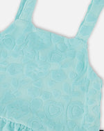 Terry Tank Top With Shorts Set Light Blue - H30OG14_3H182