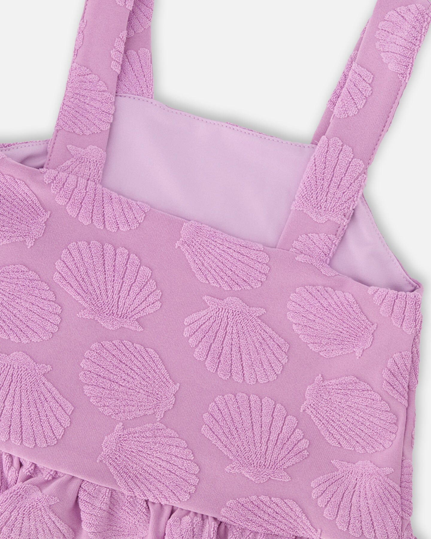 Terry Tank Top With Shorts Set Lilac - H30OG15_3H185