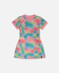 Mesh Beach Dress Multicolor - H30OG29_3H146