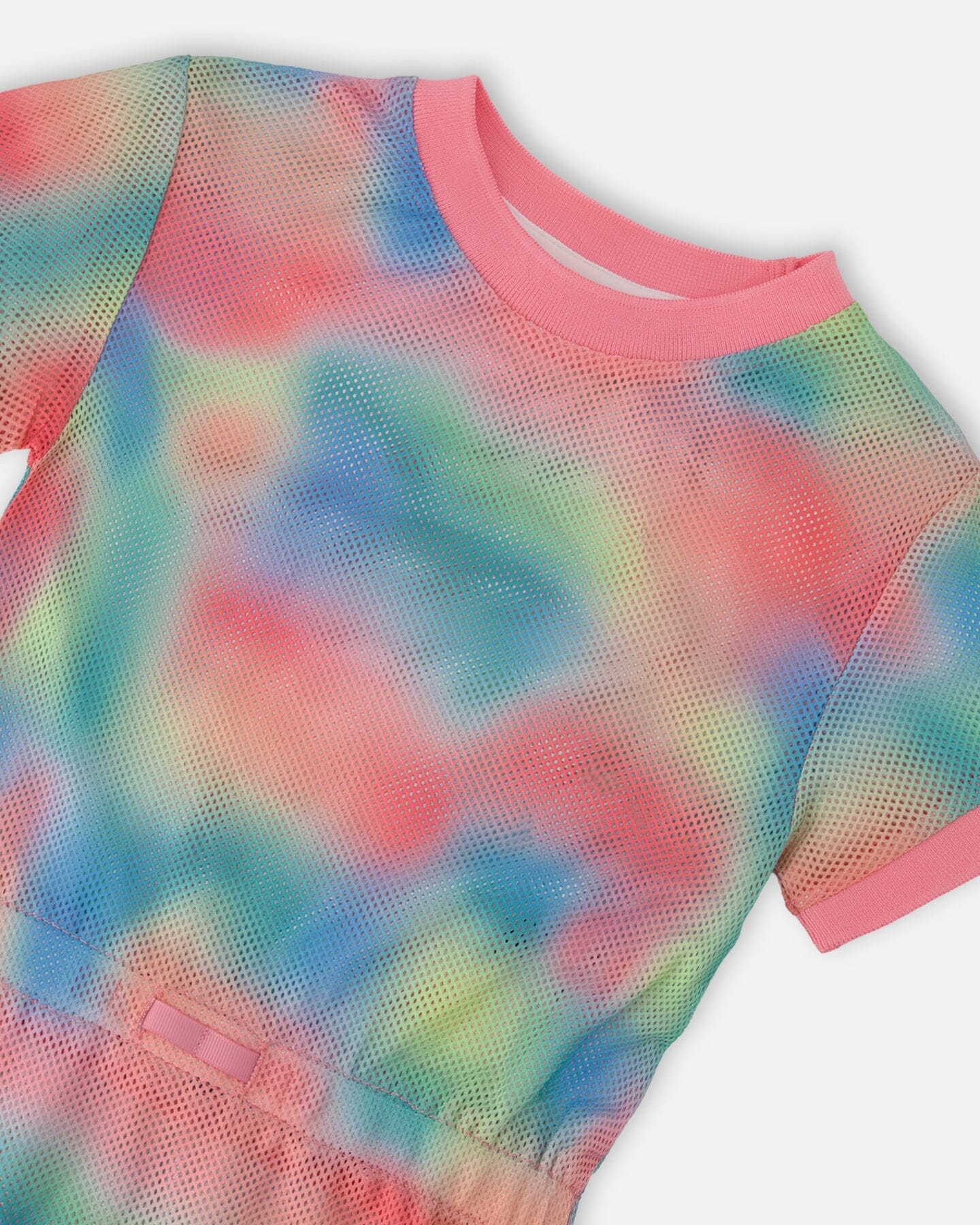 Mesh Beach Dress Multicolor - H30OG29_3H146