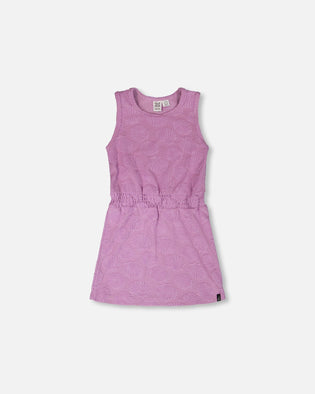 Terry Cloth Beach Dress Lilac - H30OG87_3H185