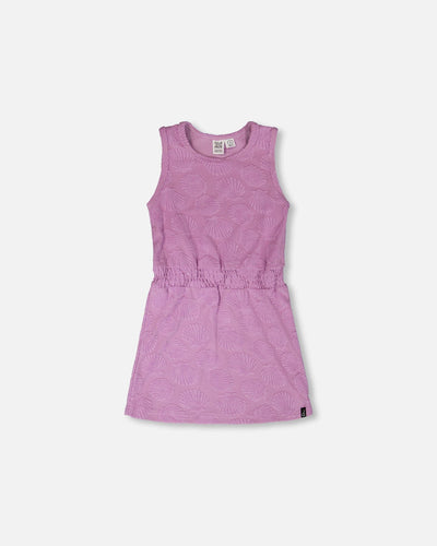 Terry Cloth Beach Dress Lilac - H30OG87_3H185