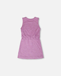 Terry Cloth Beach Dress Lilac - H30OG87_3H185
