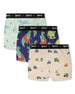 Organic Cotton Printed Adventure Boxers Pack Of 3 - H30PB61_3H088
