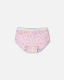 Organic Cotton Boyshort Panty Purple Animal Print - H30PG60_3H097