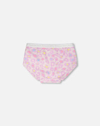 Organic Cotton Boyshort Panty Purple Animal Print - H30PG60_3H097