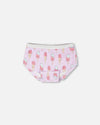 Organic Cotton Boyshort Panty Lilac Printed Ice Creams - H30PG60_3H099