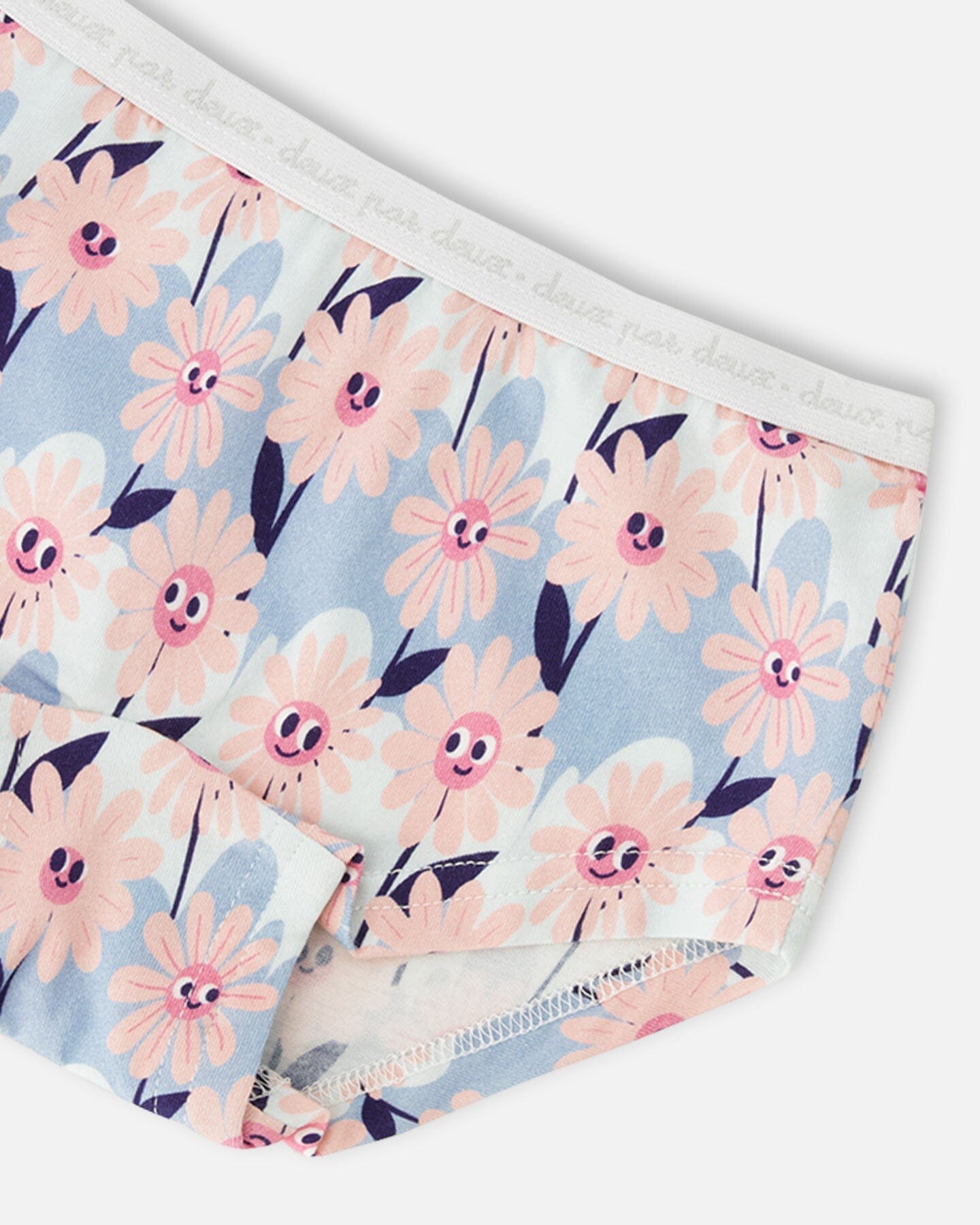 Printed Boyshort Panties (Pack Of 3) In Organic Cotton - H30PG61_3H092