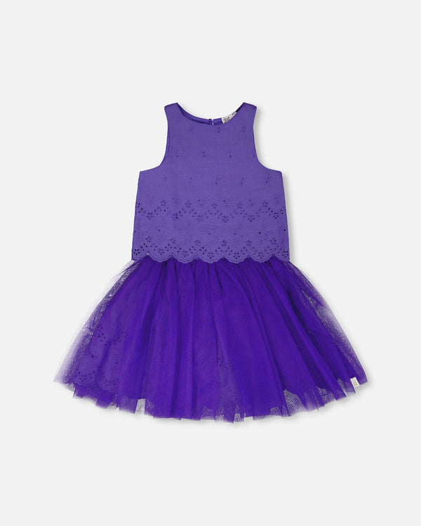 Sleeveless Top And Skirt Set Mauve - H30Q10_05650