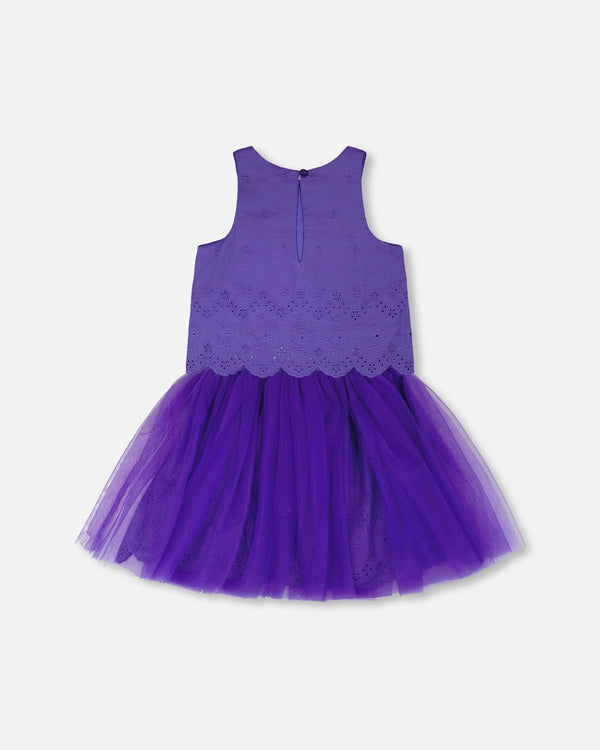 Sleeveless Top And Skirt Set Mauve - H30Q10_05650