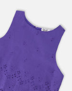 Sleeveless Top And Skirt Set Mauve - H30Q10_05650