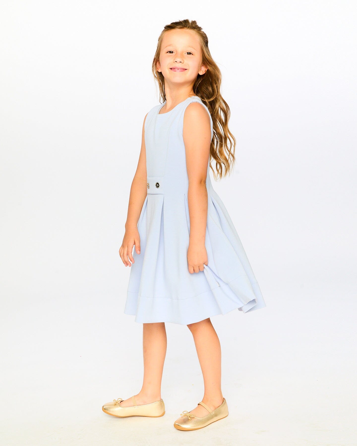 Sleeveless Neoprene Dress Lavender - H30Q94_05360