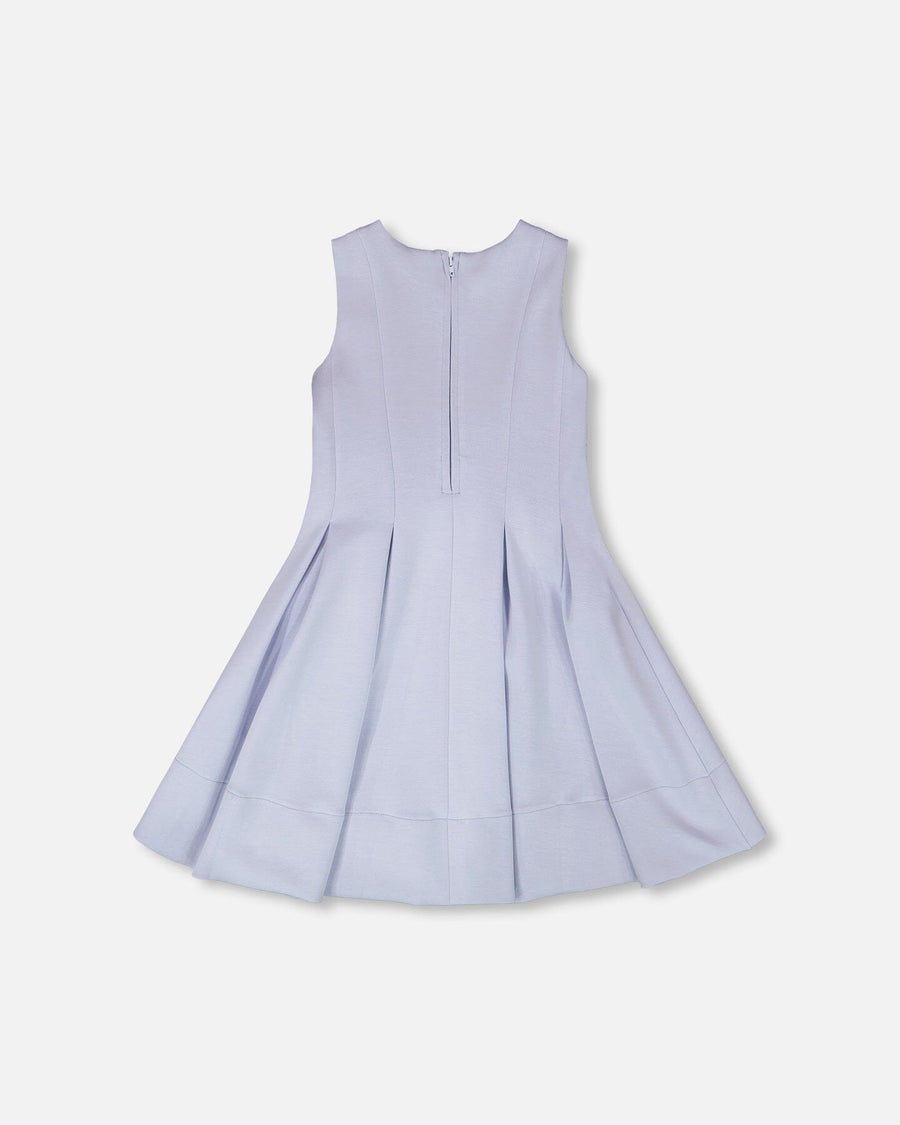 Sleeveless Neoprene Dress Lavender - H30Q94_05360