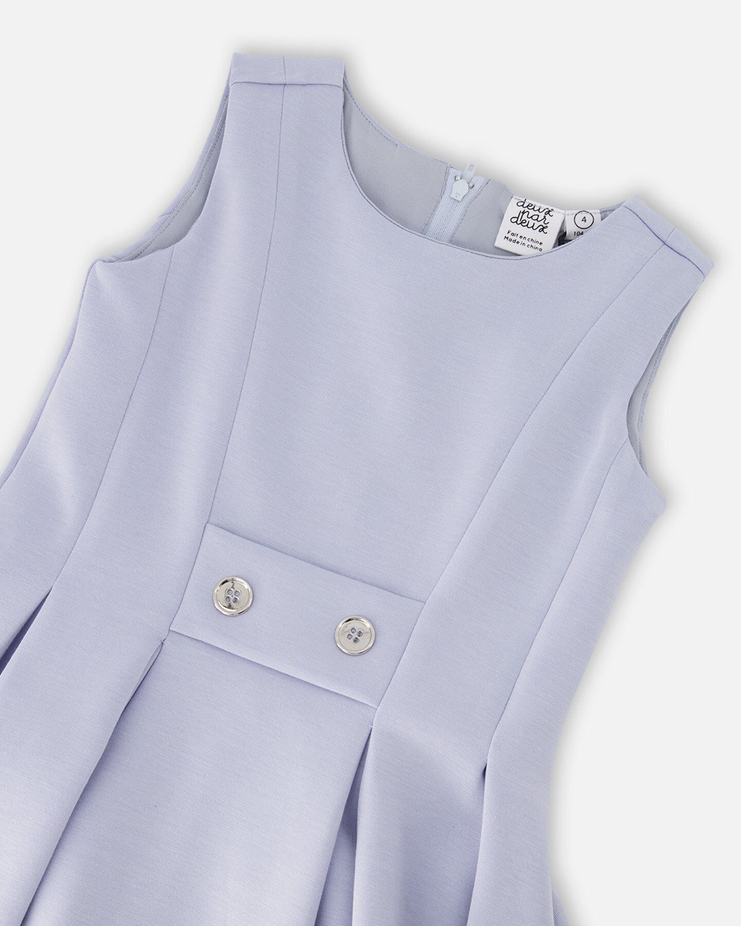 Sleeveless Neoprene Dress Lavender - H30Q94_05360