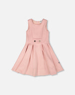 Sleeveless Neoprene Dress Pale Pink - H30Q94_06920