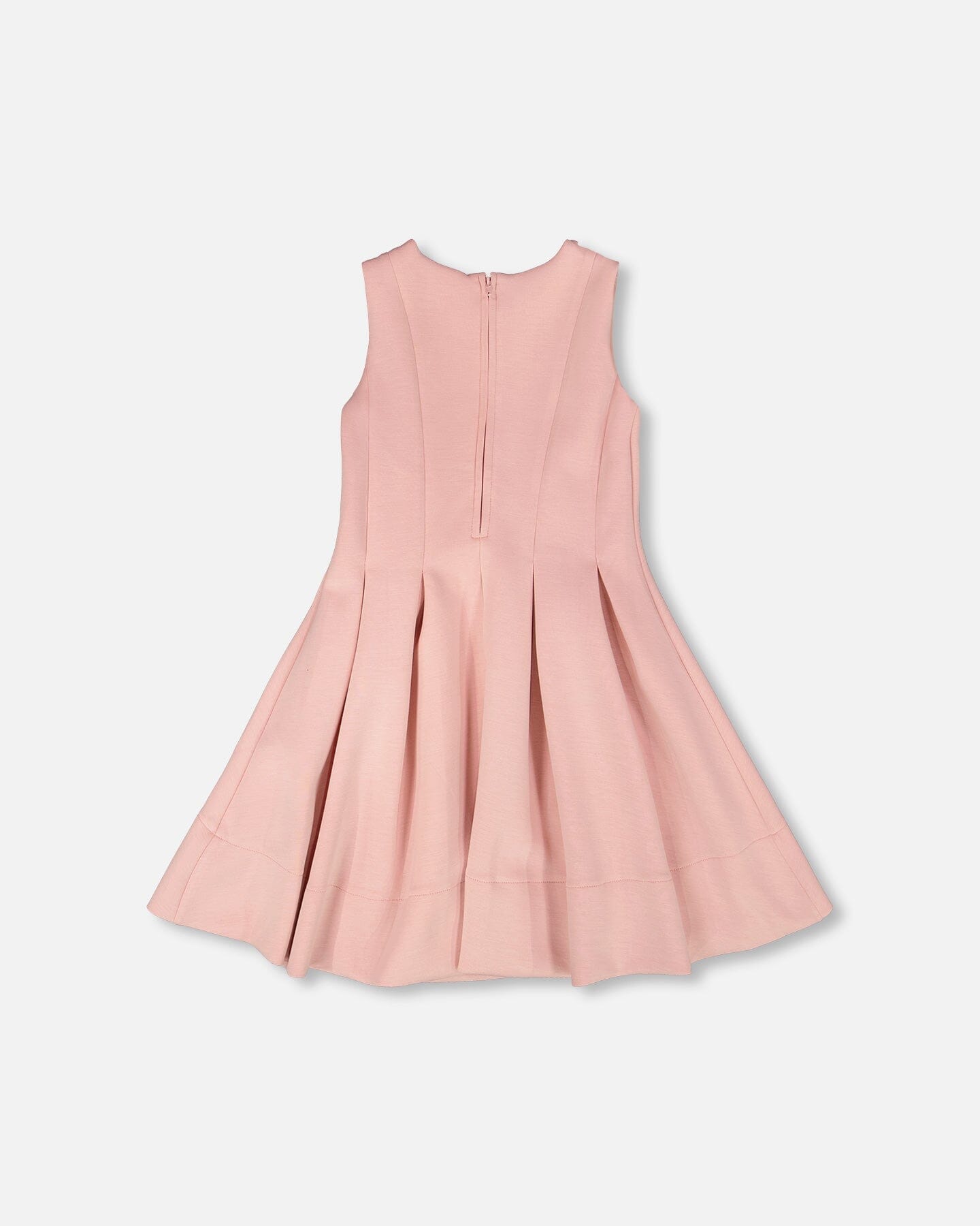 Sleeveless Neoprene Dress Pale Pink - H30Q94_06920