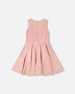 Sleeveless Neoprene Dress Pale Pink - H30Q94_06920