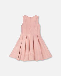 Sleeveless Neoprene Dress Pale Pink - H30Q94_06920