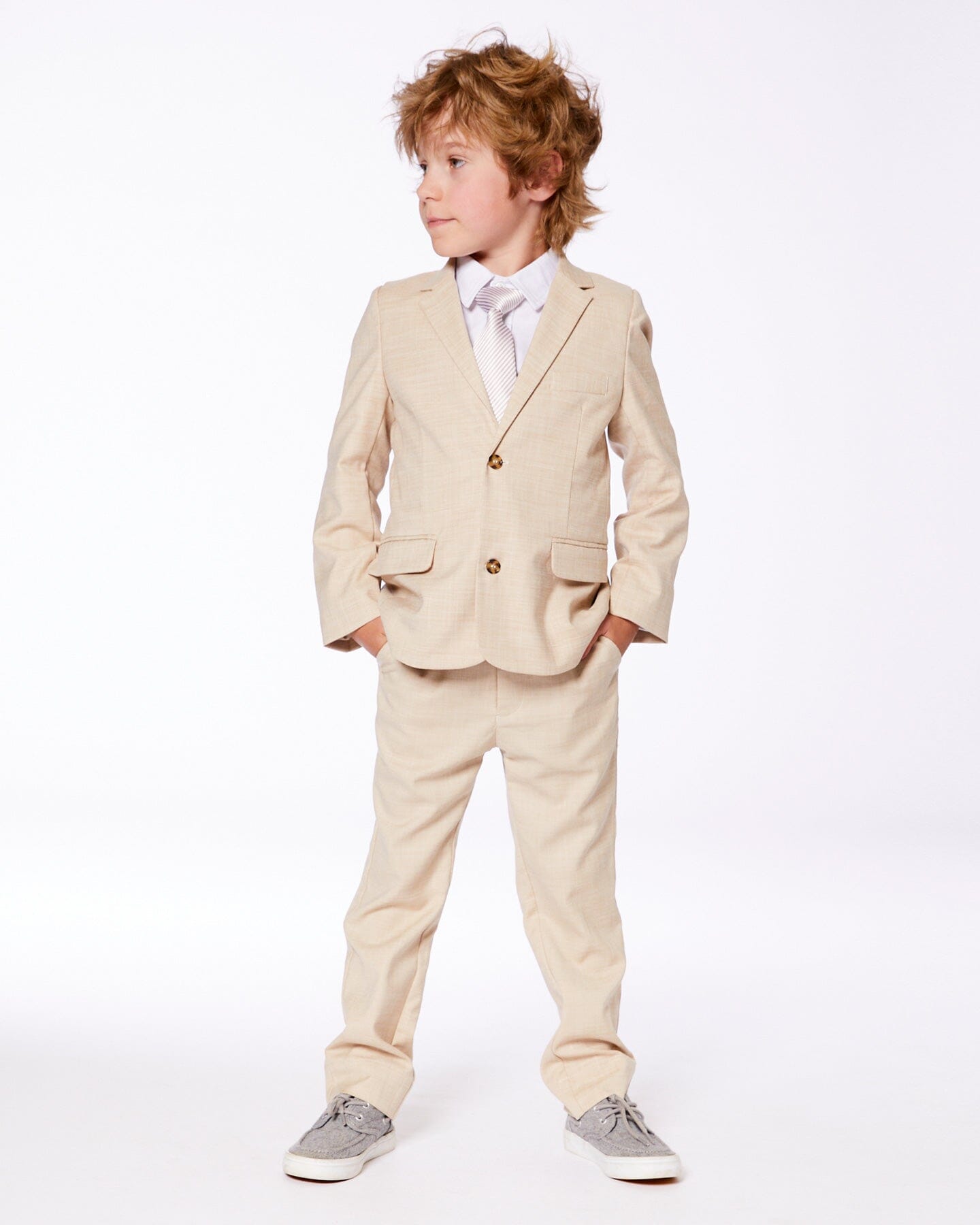 Classic Pants Beige - H30R20_01470