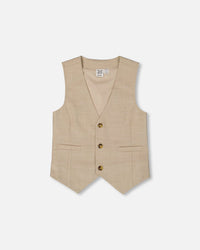 Elegant Vest Beige - H30R30_01470