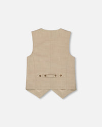 Elegant Vest Beige - H30R30_01470