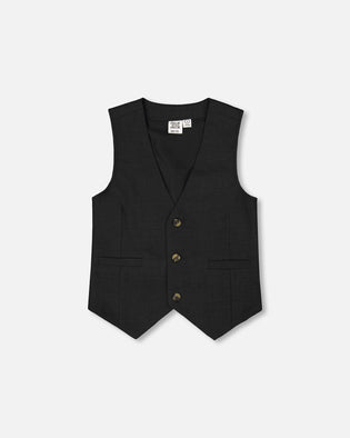 Elegant Vest Black - H30R30_09990