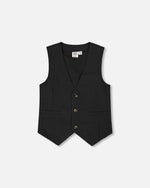 Elegant Vest Black - H30R30_09990