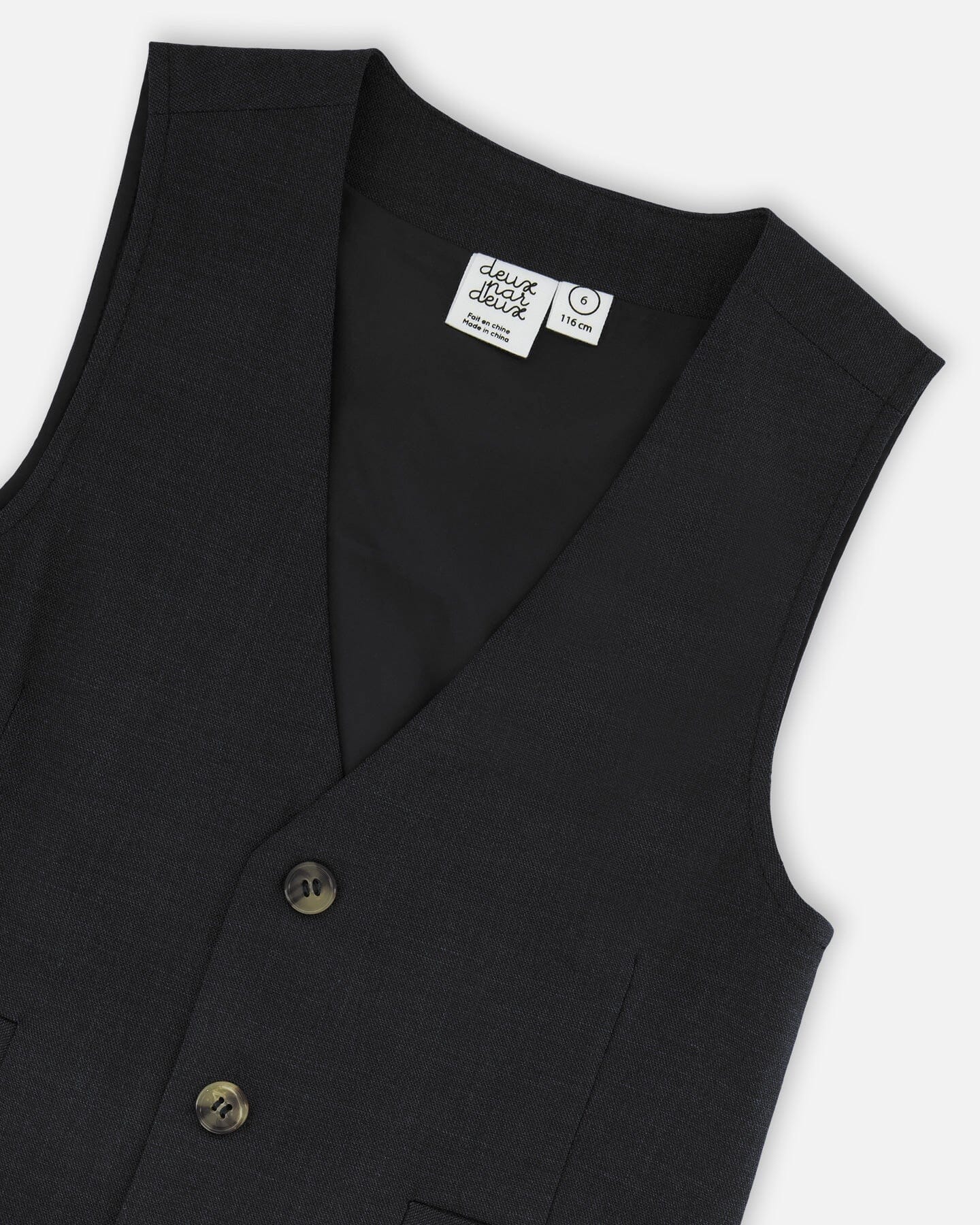 Elegant Vest Black - H30R30_09990