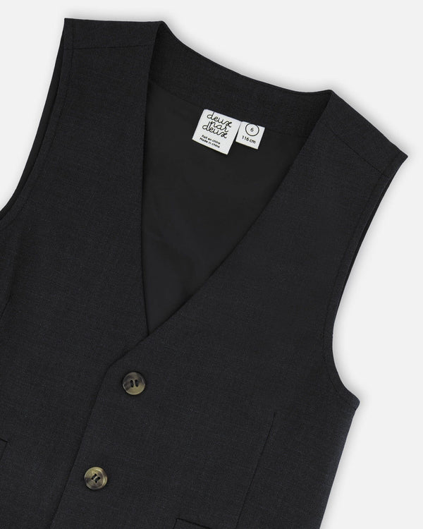 Elegant Vest Black - H30R30_09990