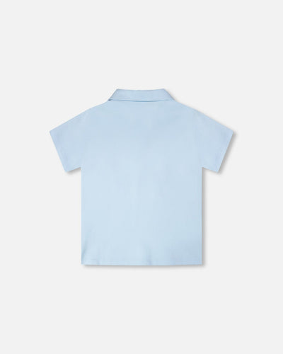 Polo T-Shirt Pale Blue - H30R65_04280