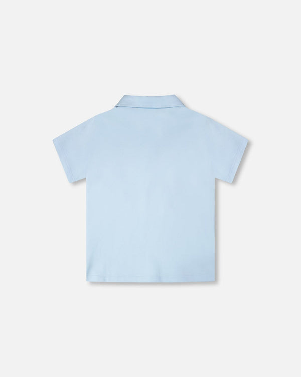 Polo T-Shirt Pale Blue - H30R65_04280