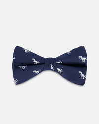 Bow Tie Blue Dino Print - H30RNP_3H213