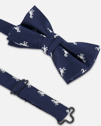Bow Tie Blue Dino Print - H30RNP_3H213
