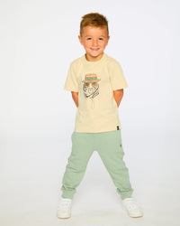 French Terry Sweatpants Mint Green - H30S20_03008