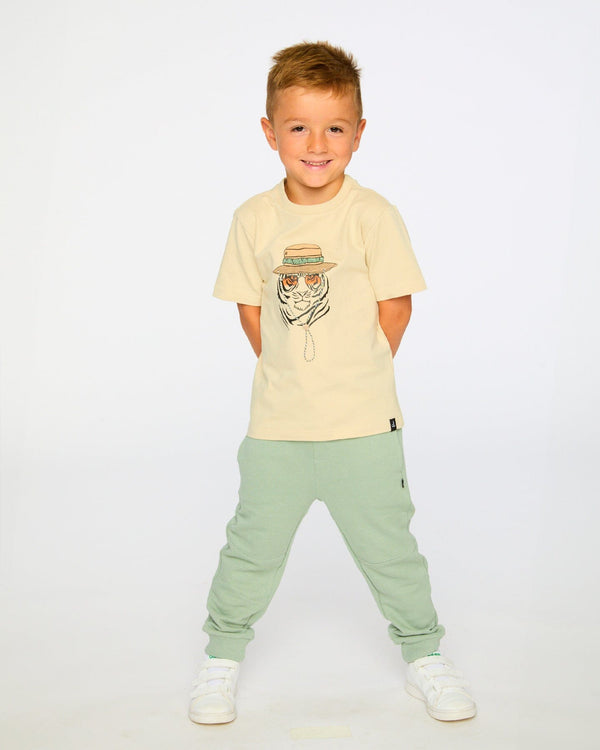 French Terry Sweatpants Mint Green - H30S20_03008