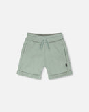 French Terry Shorts Mint Green - H30S27_03008