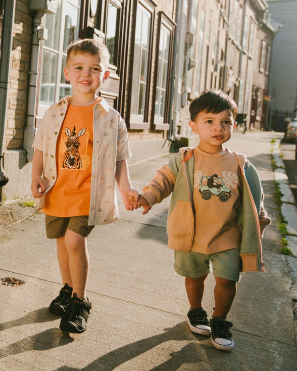 French Terry Shorts Mint Green - H30S27_03008