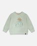 French Terry Sweatshirt Mint Green - H30S30_03260