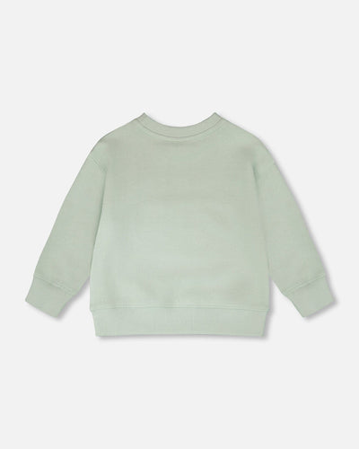 French Terry Sweatshirt Mint Green - H30S30_03260