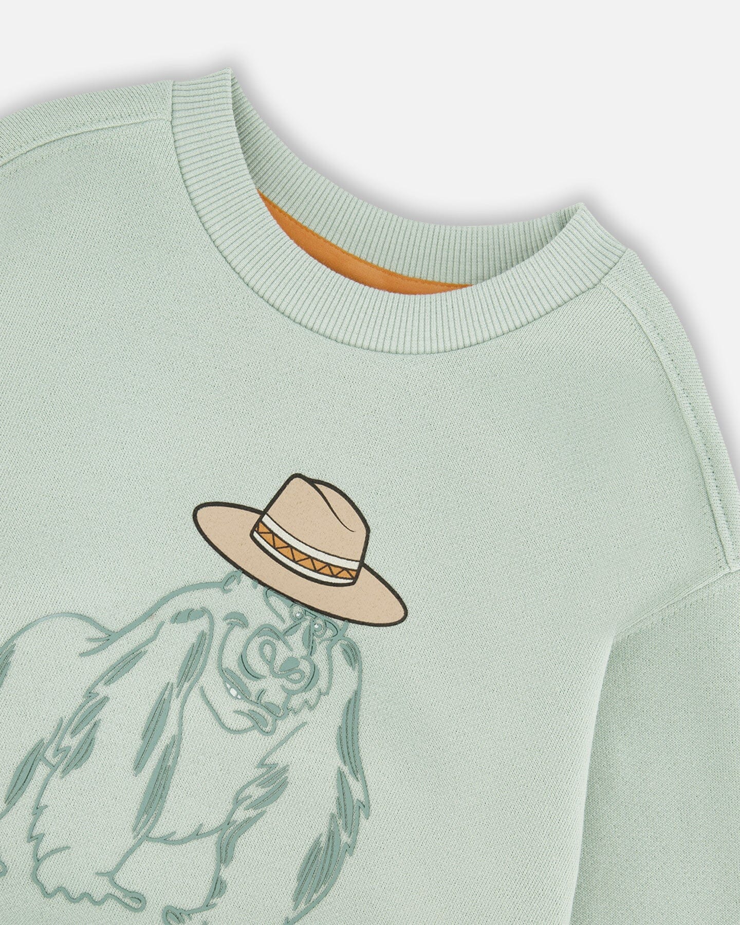 French Terry Sweatshirt Mint Green - H30S30_03260