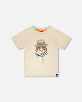 Organic Cotton Short Sleeve T-Shirt Off White