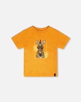 Organic Cotton Short Sleeve T-Shirt Orange