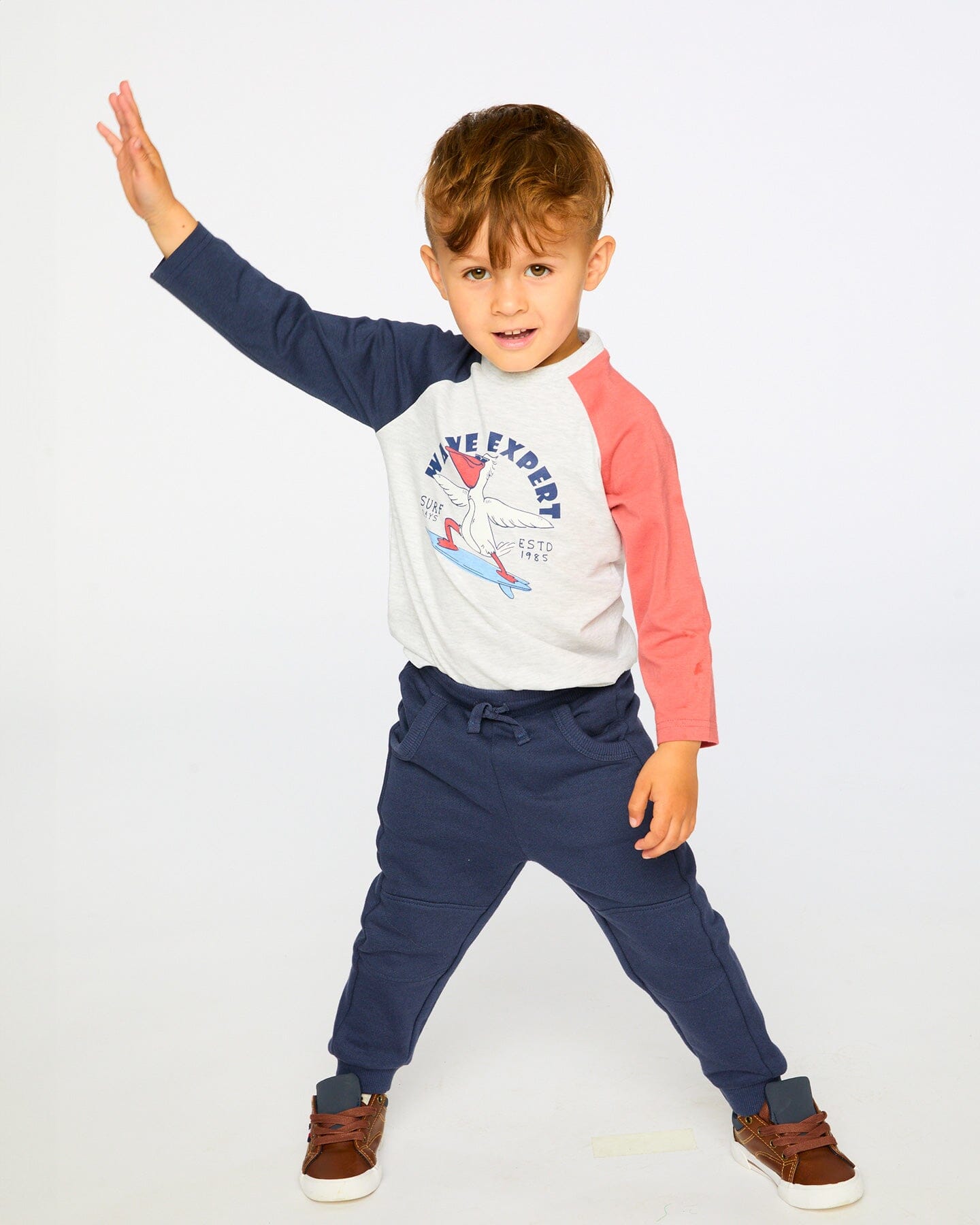 French Terry Pants Blue - H30T20_04840